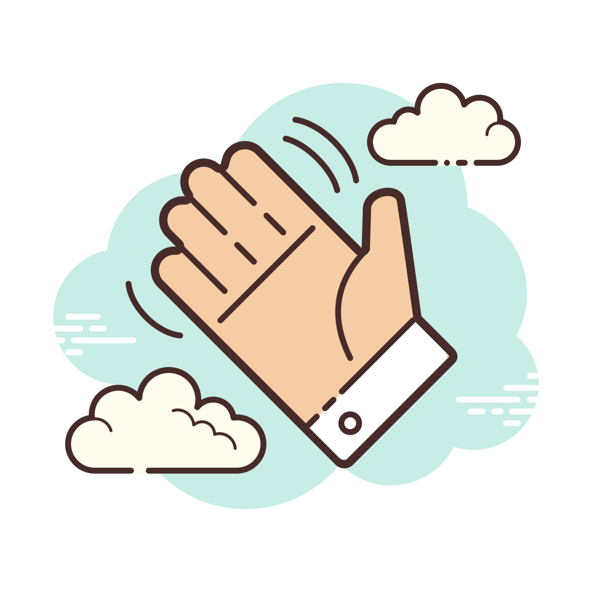 cloud style so so icon