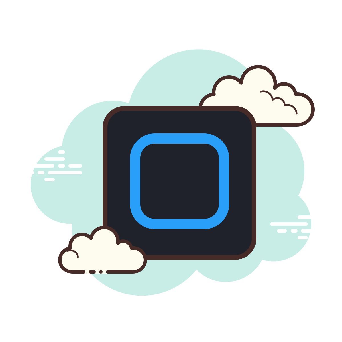 cloud style 小部件史密斯 icon