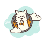 Firealpaca icon in Cloud Style