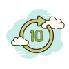 Vorwärts 10 icon