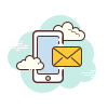 Mobile E-Mail icon