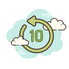 재생 10 icon