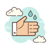 Hände waschen icon