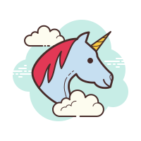 Cute Unicorn Cartoon