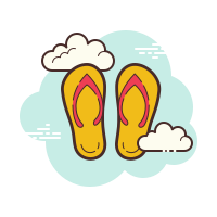 flip flops icon