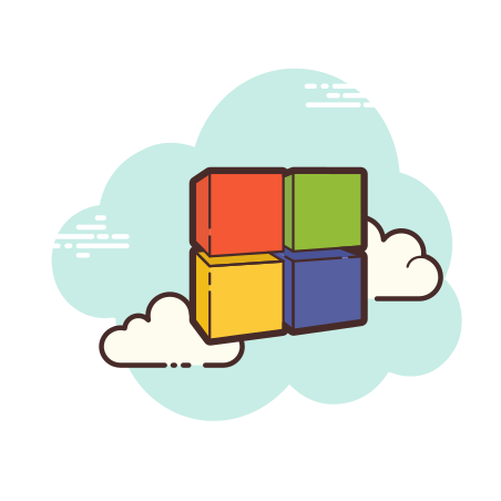 Code Blocks icon in Cloud Style