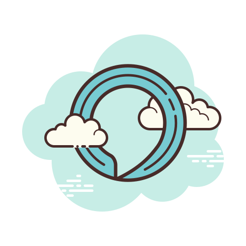 Amazon Alexa Logo Icon In Cloud Style