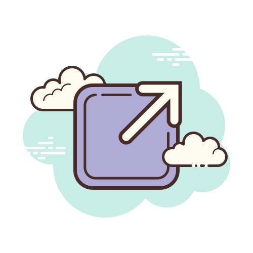 External Link Icon In Cloud Style