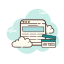 Movies Portal icon in Cloud Style