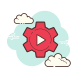 YouTube Studio icon in Cloud Style
