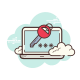 laptop pasword icon