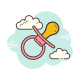 pacifier icon