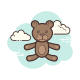 teddy bear icon