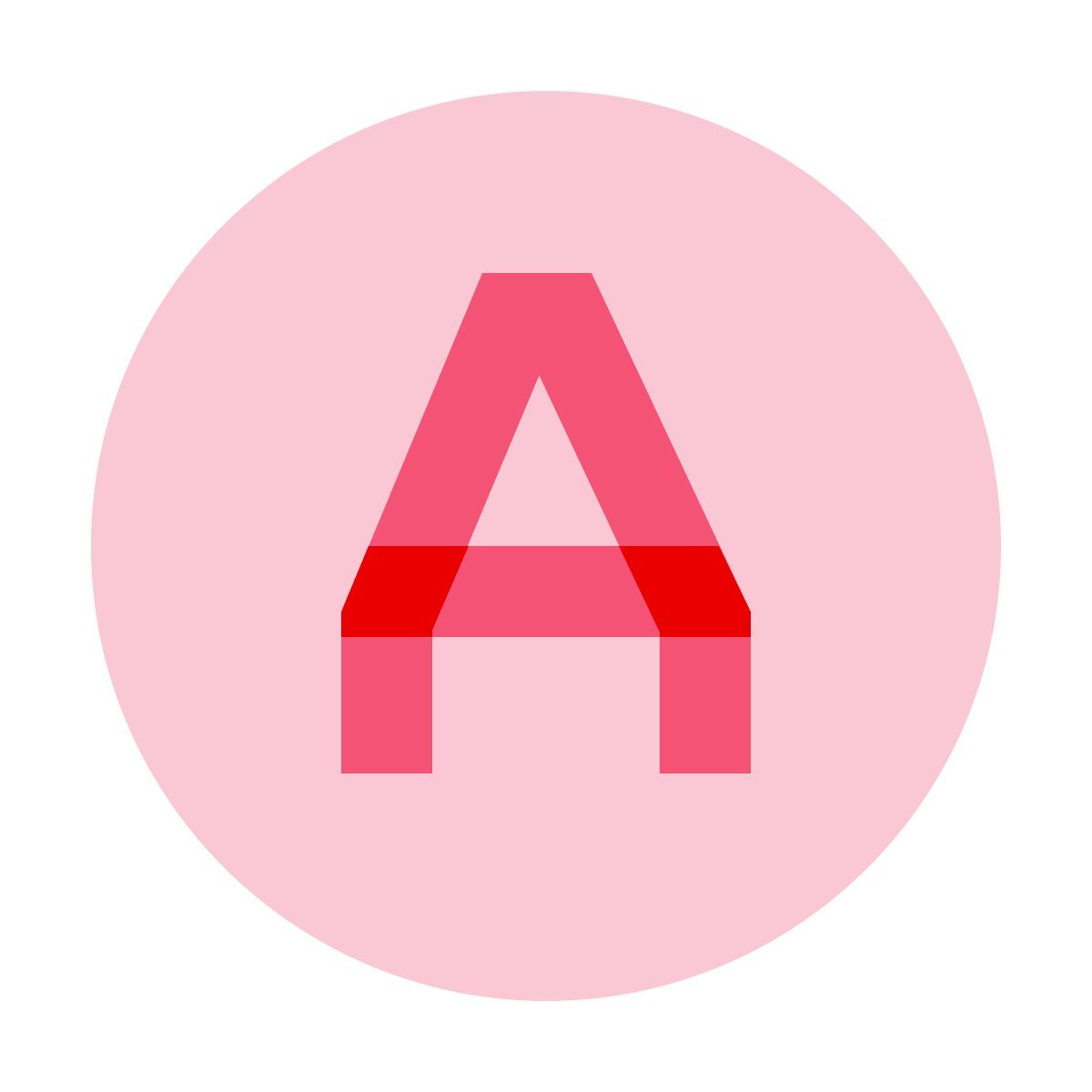 color glass style additional icon