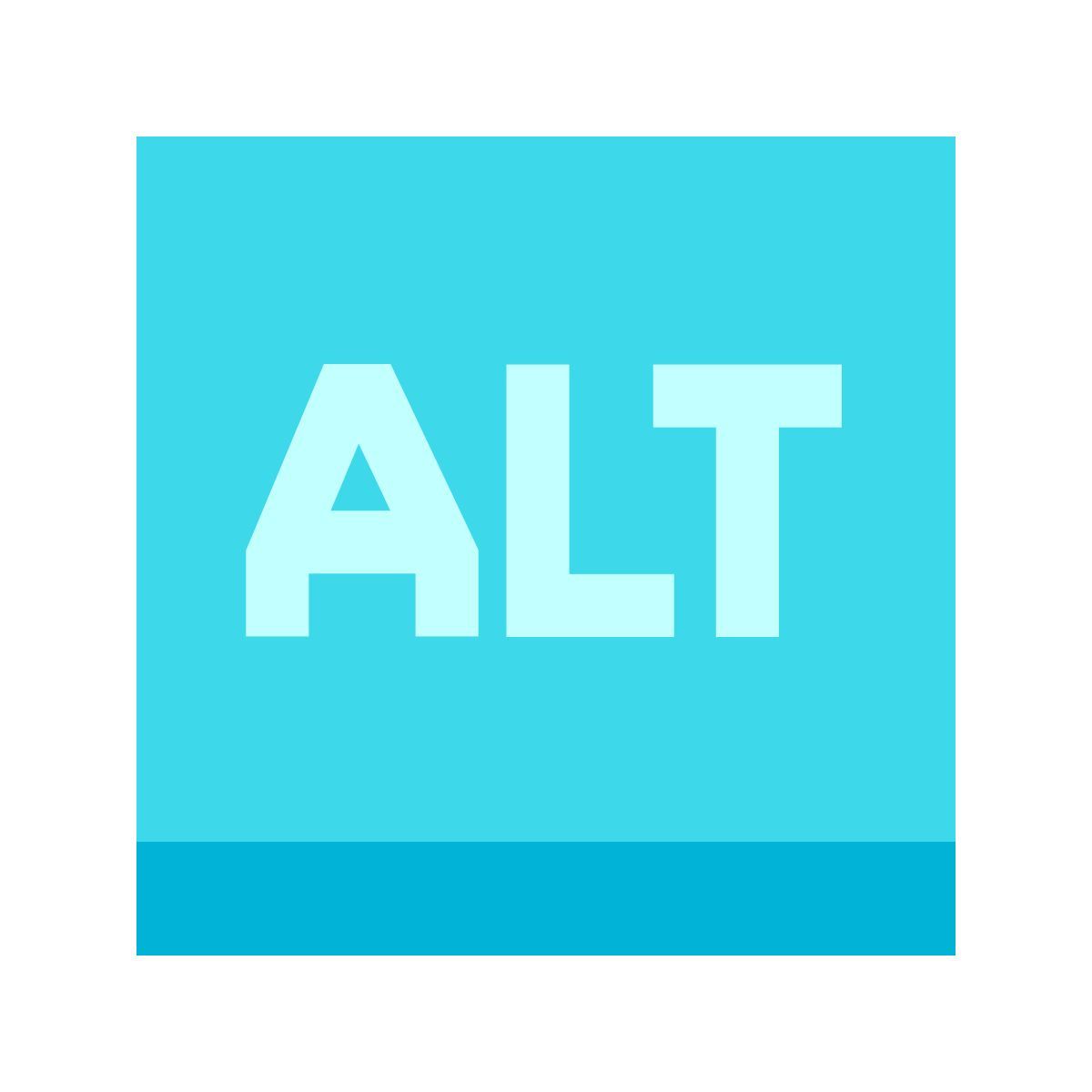 color glass style alt icon