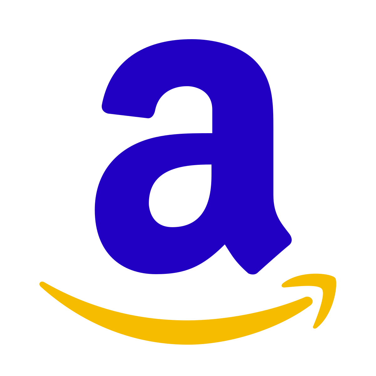 color glass style amazon icon