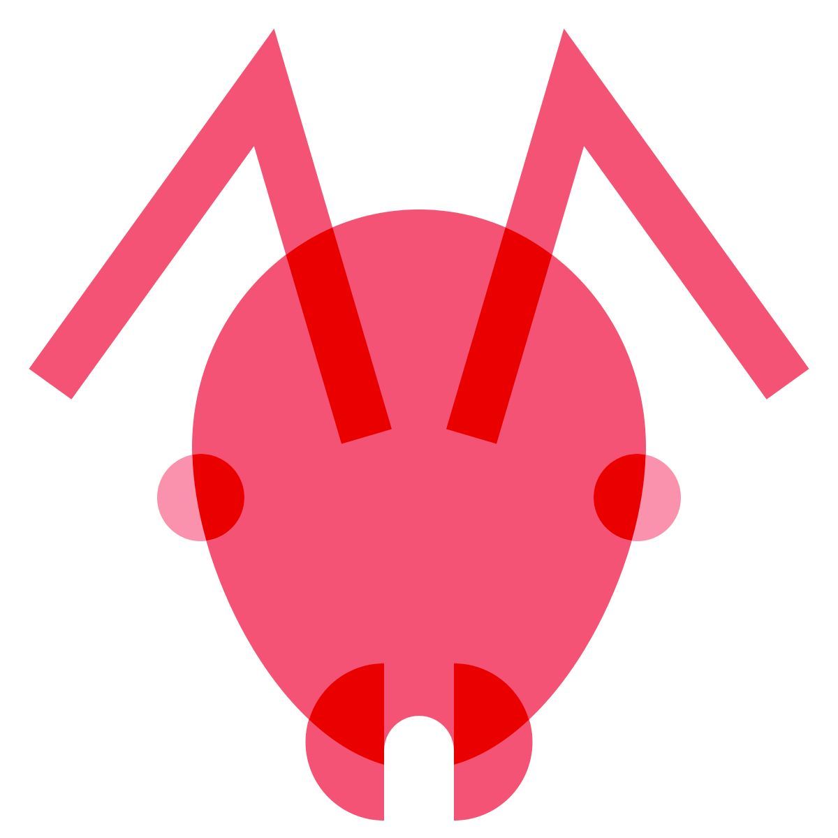 color glass style 蚂蚁 icon
