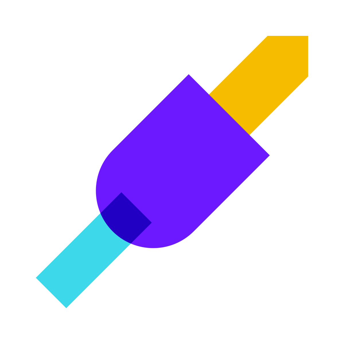 color glass style audio cable  v2 icon