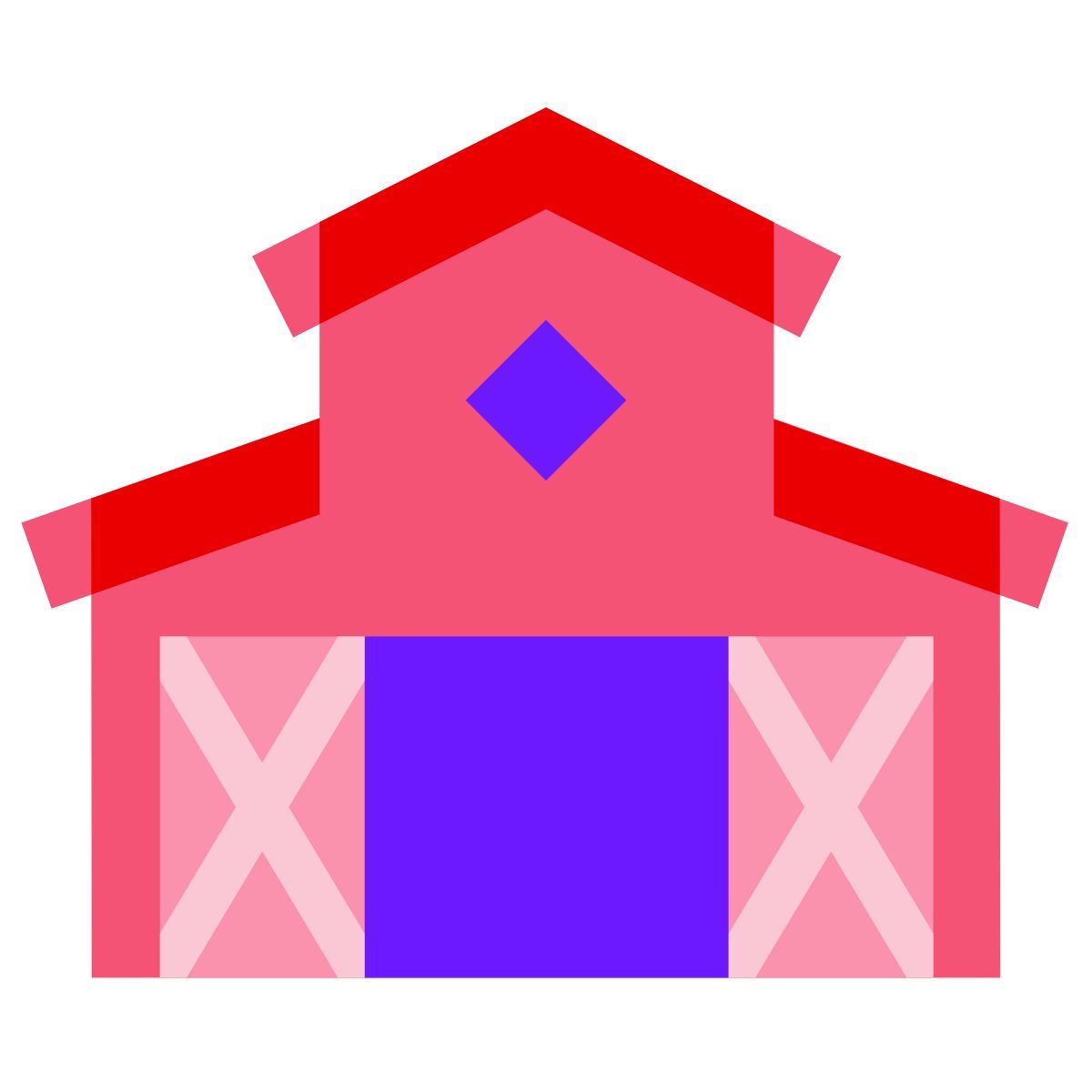 color glass style granero icon