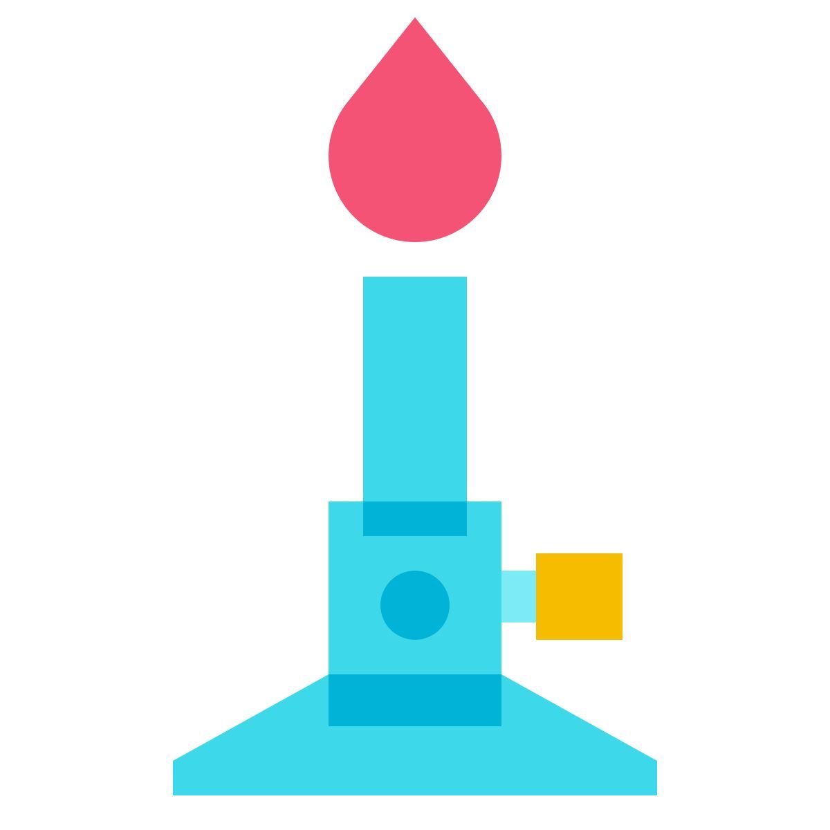 color glass style becco bunsen icon