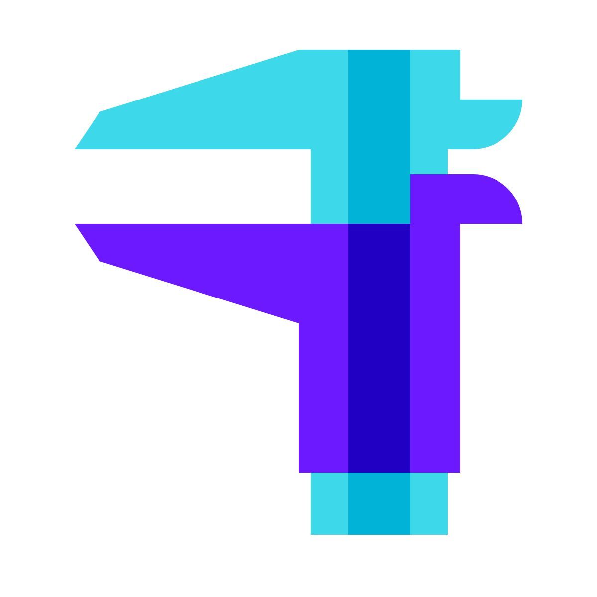 color glass style calibro icon