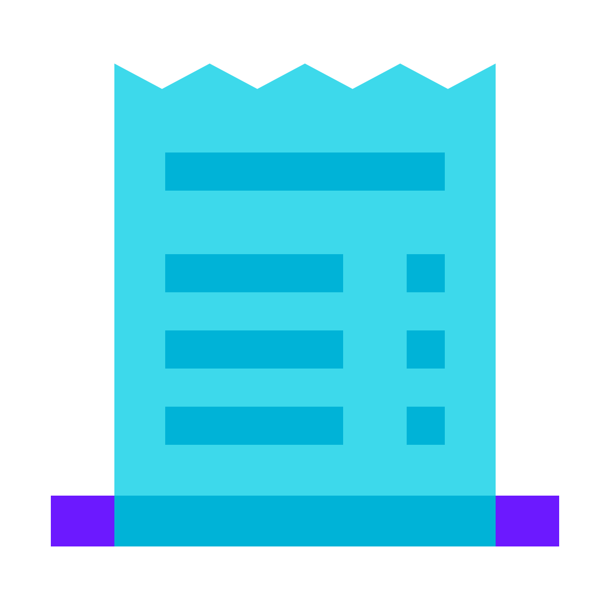 color glass style check icon