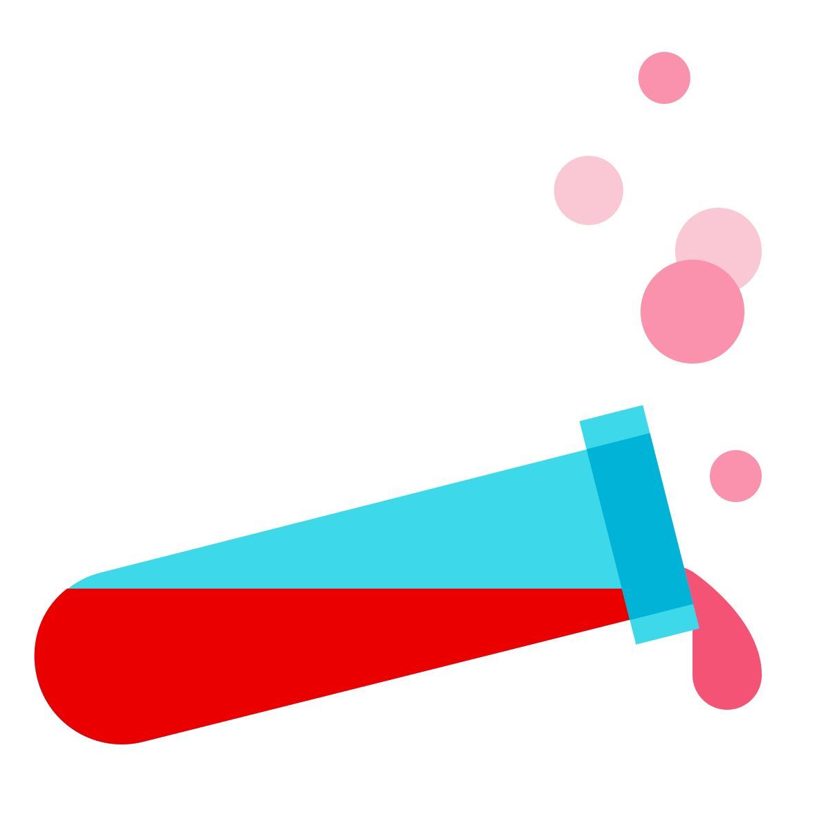 color glass style 화학 테스트 icon