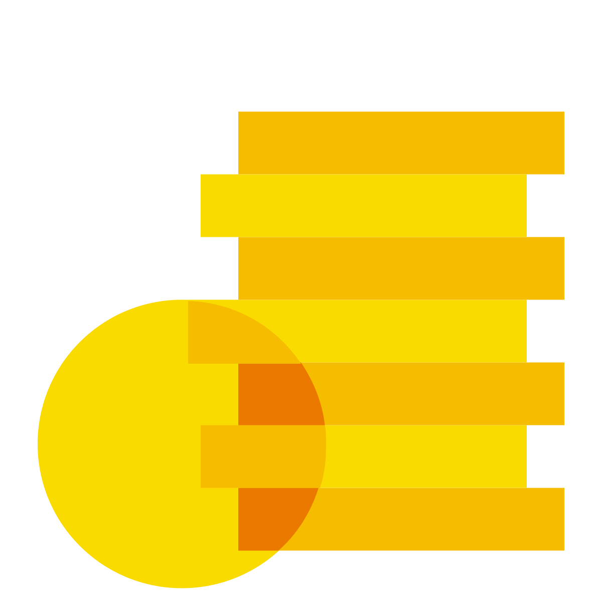color glass style coins  v2 icon