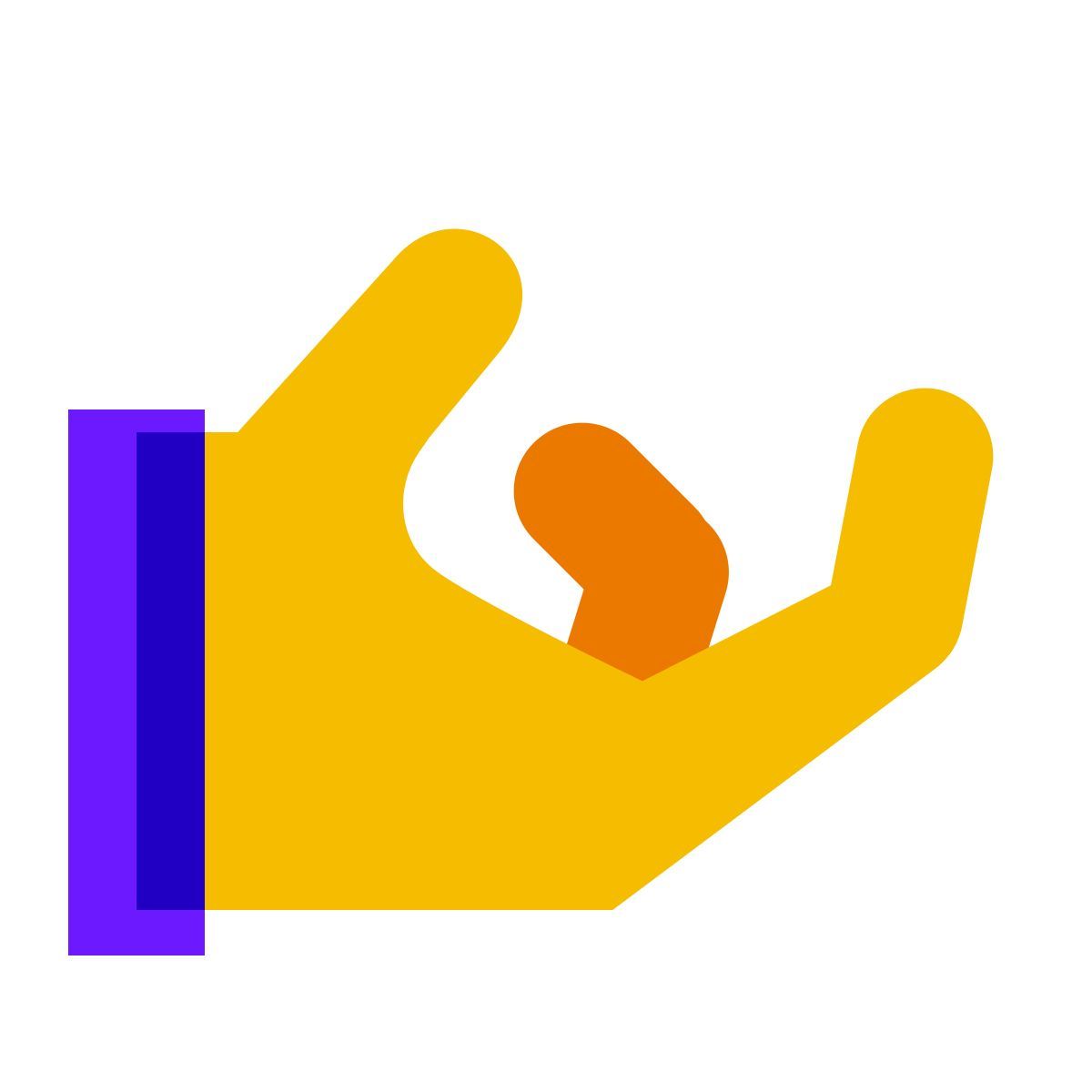 color glass style venir icon