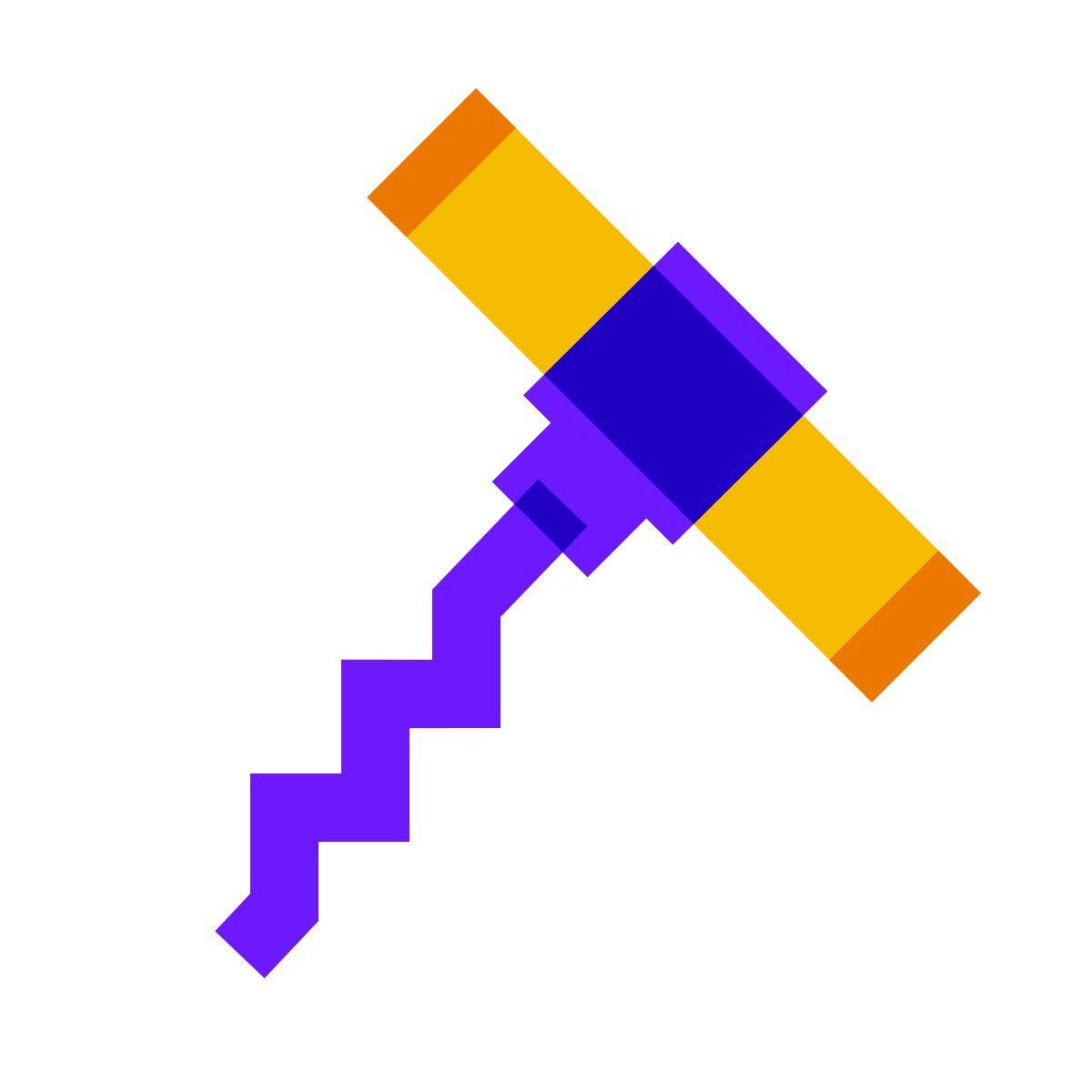 color glass style cavatappi icon