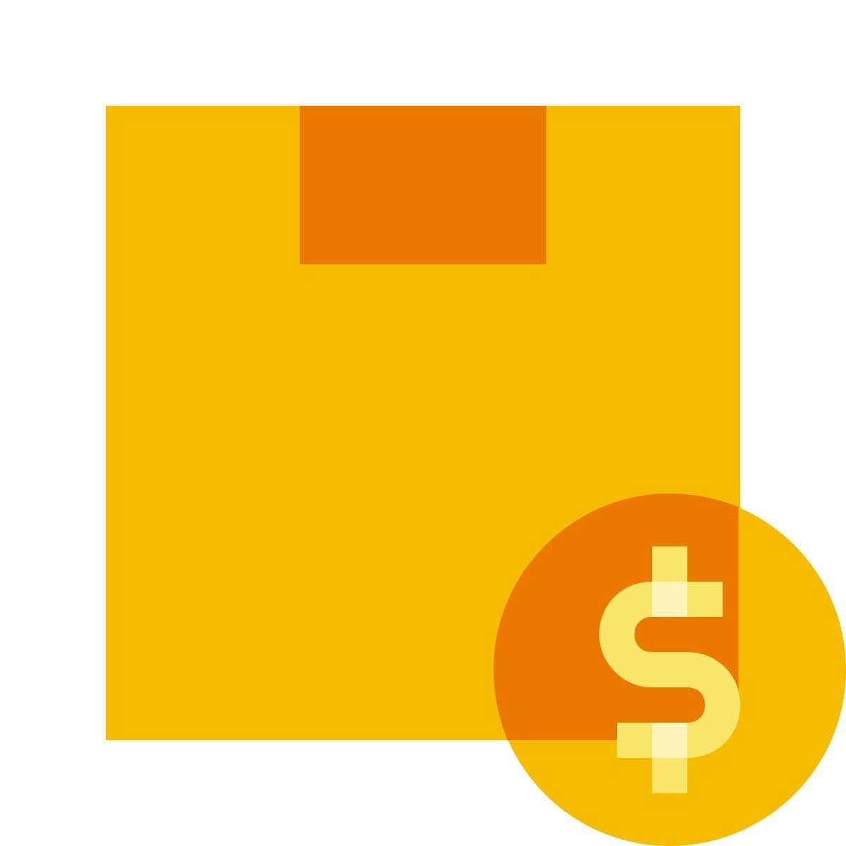 color glass style costo icon