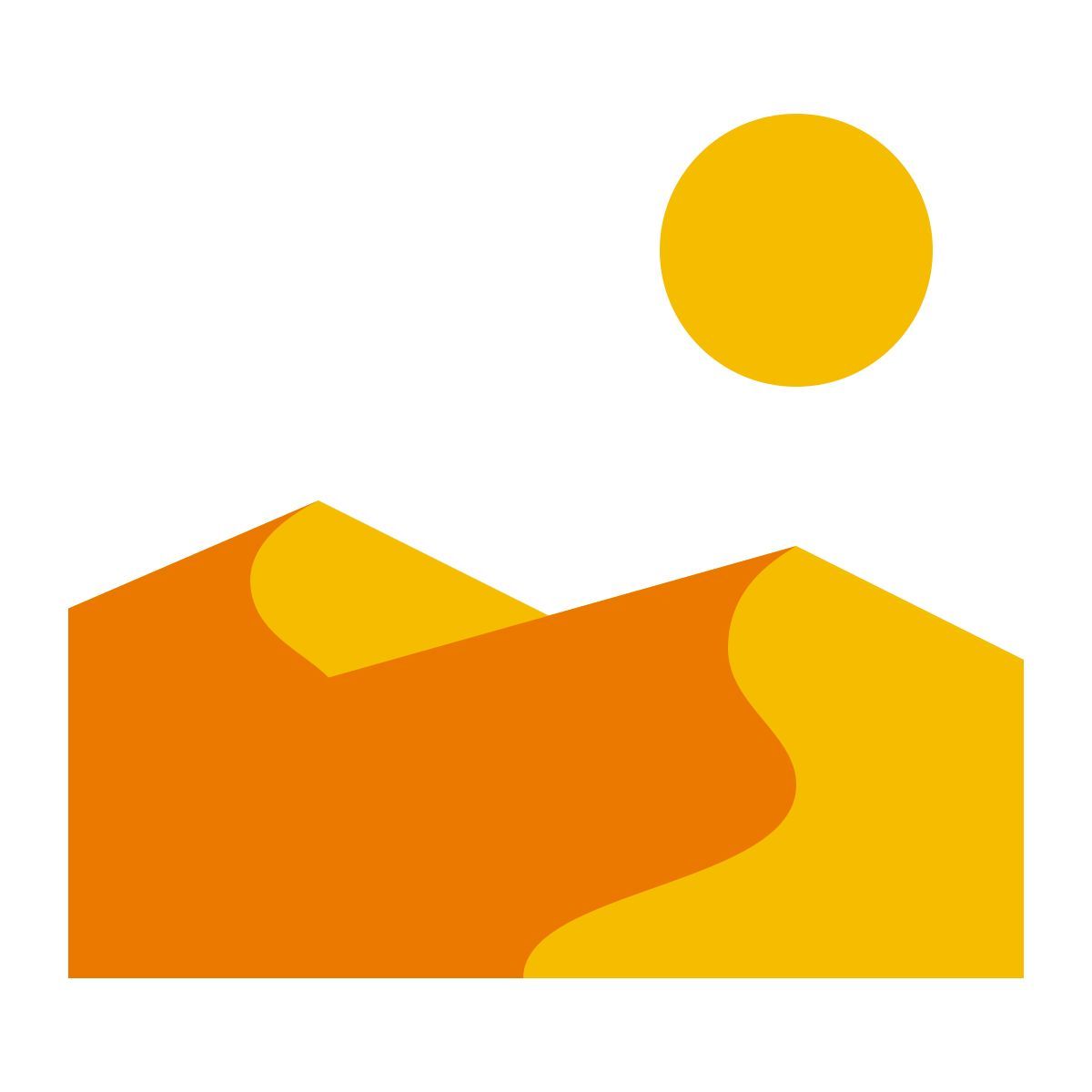 color glass style wüste icon