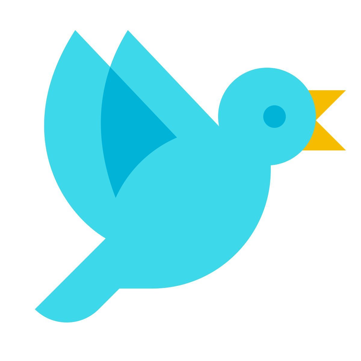 color glass style 비둘기 icon