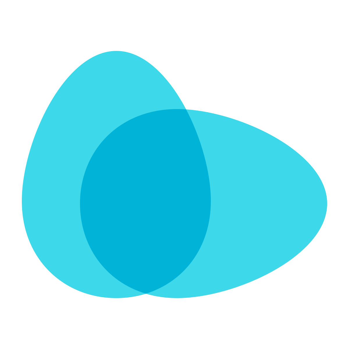 color glass style eggs icon