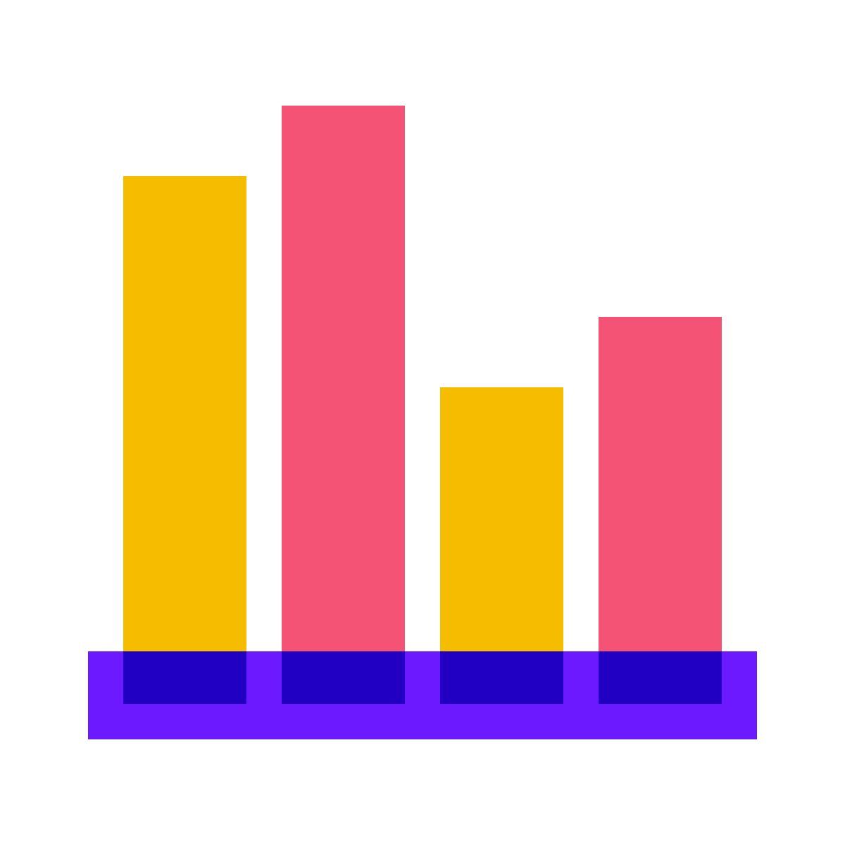 color glass style futuros icon