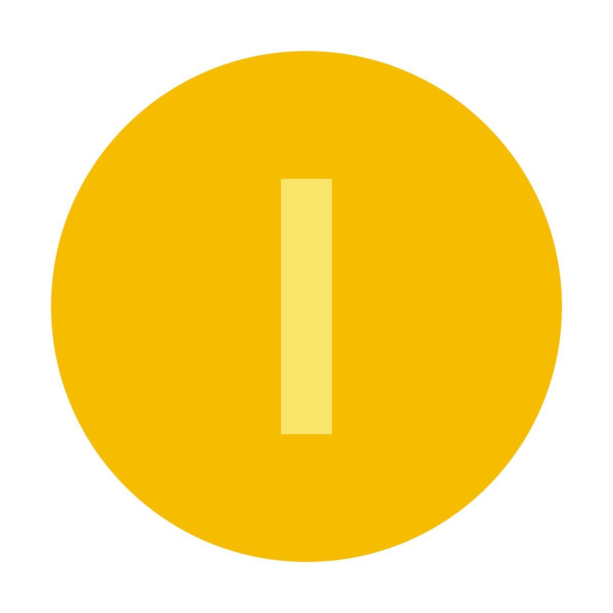 color glass style hiberner icon