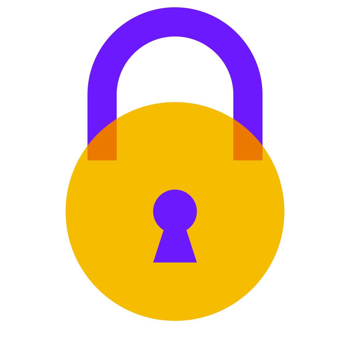 color glass style 2 잠금 icon