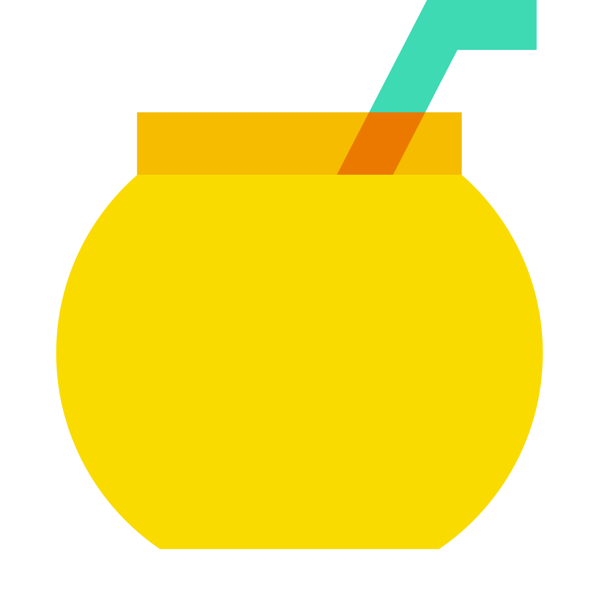 color glass style mate icon