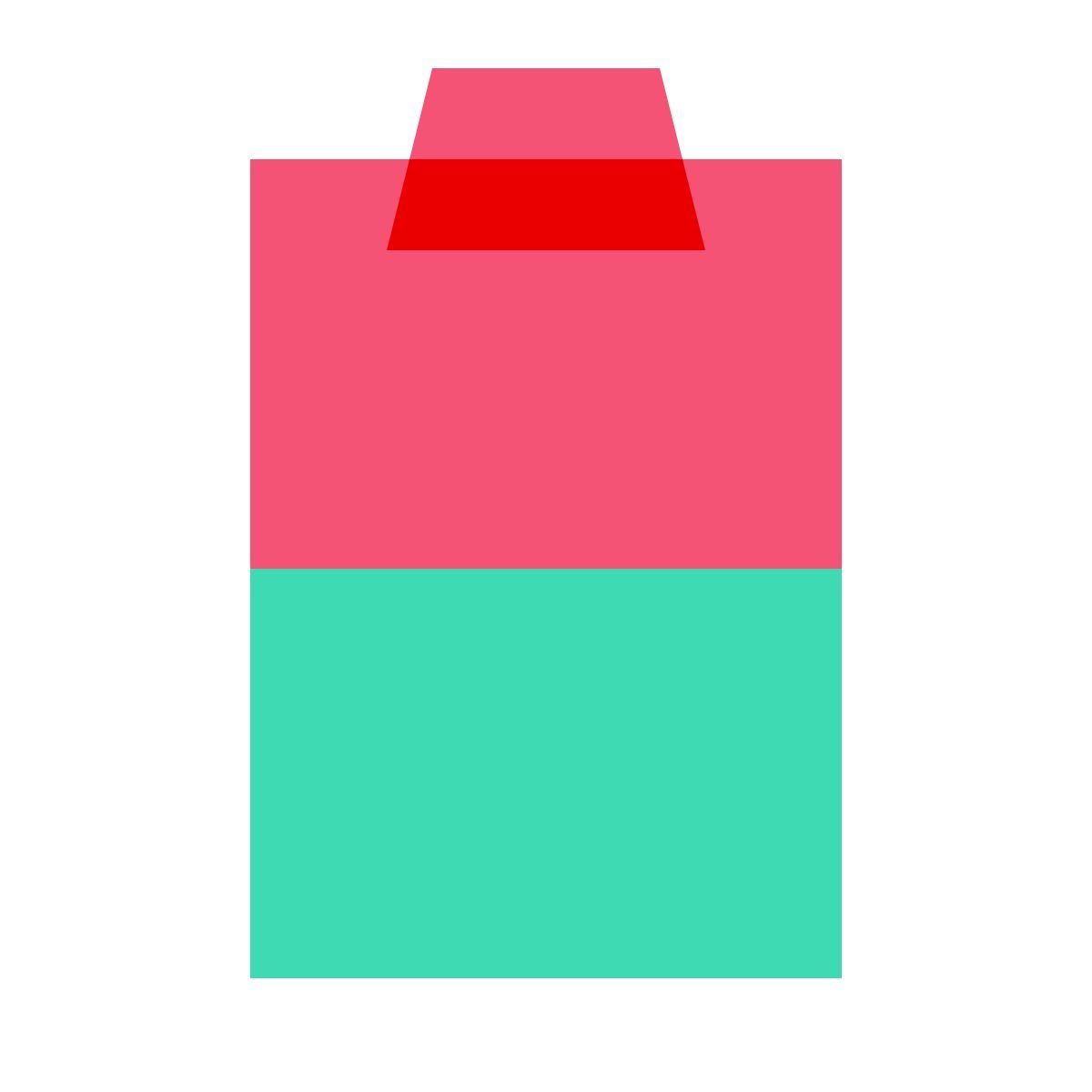 color glass style 반 충전 icon