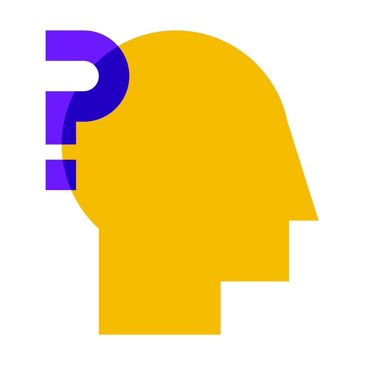 color glass style geisteszustand icon