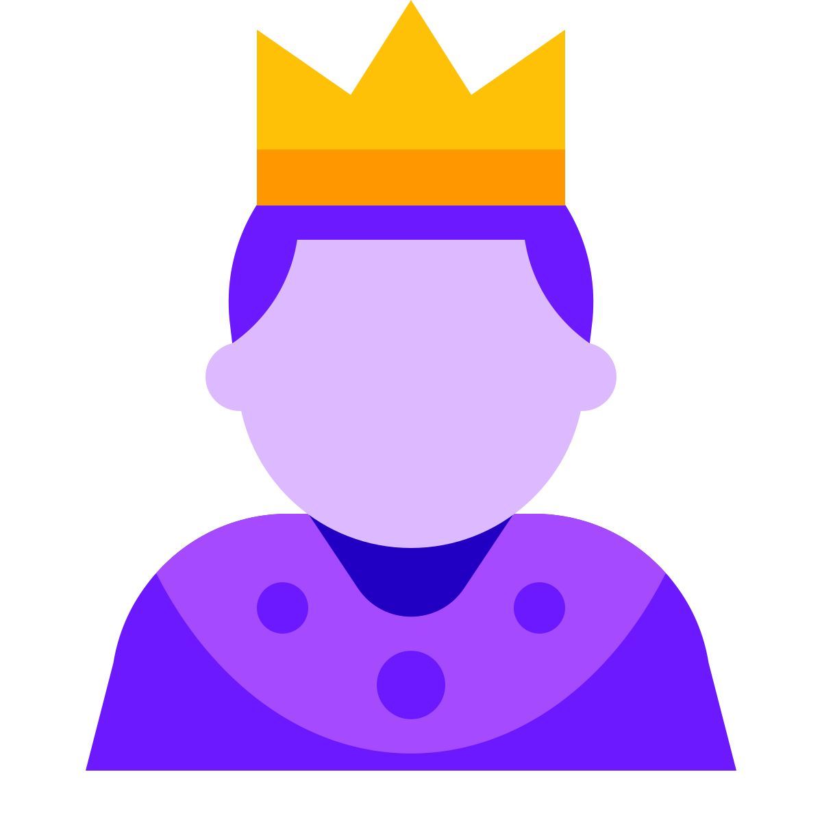 color glass style 男主持人 icon