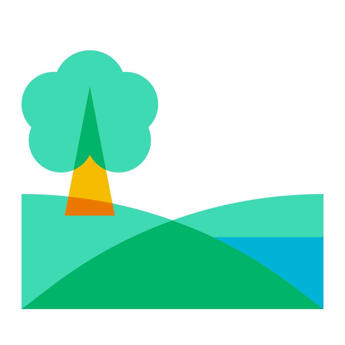 color glass style 性质 icon