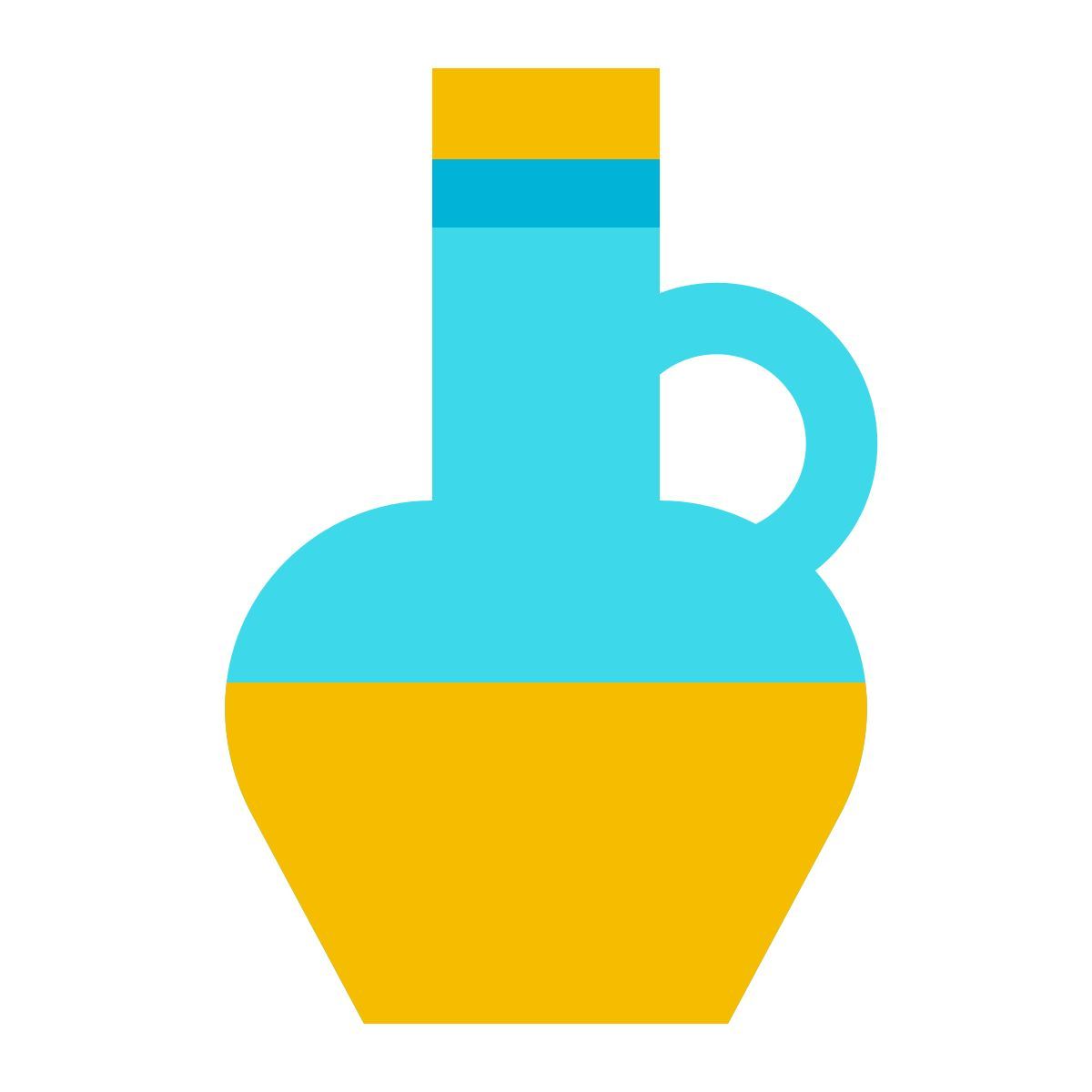 color glass style olivenöl icon