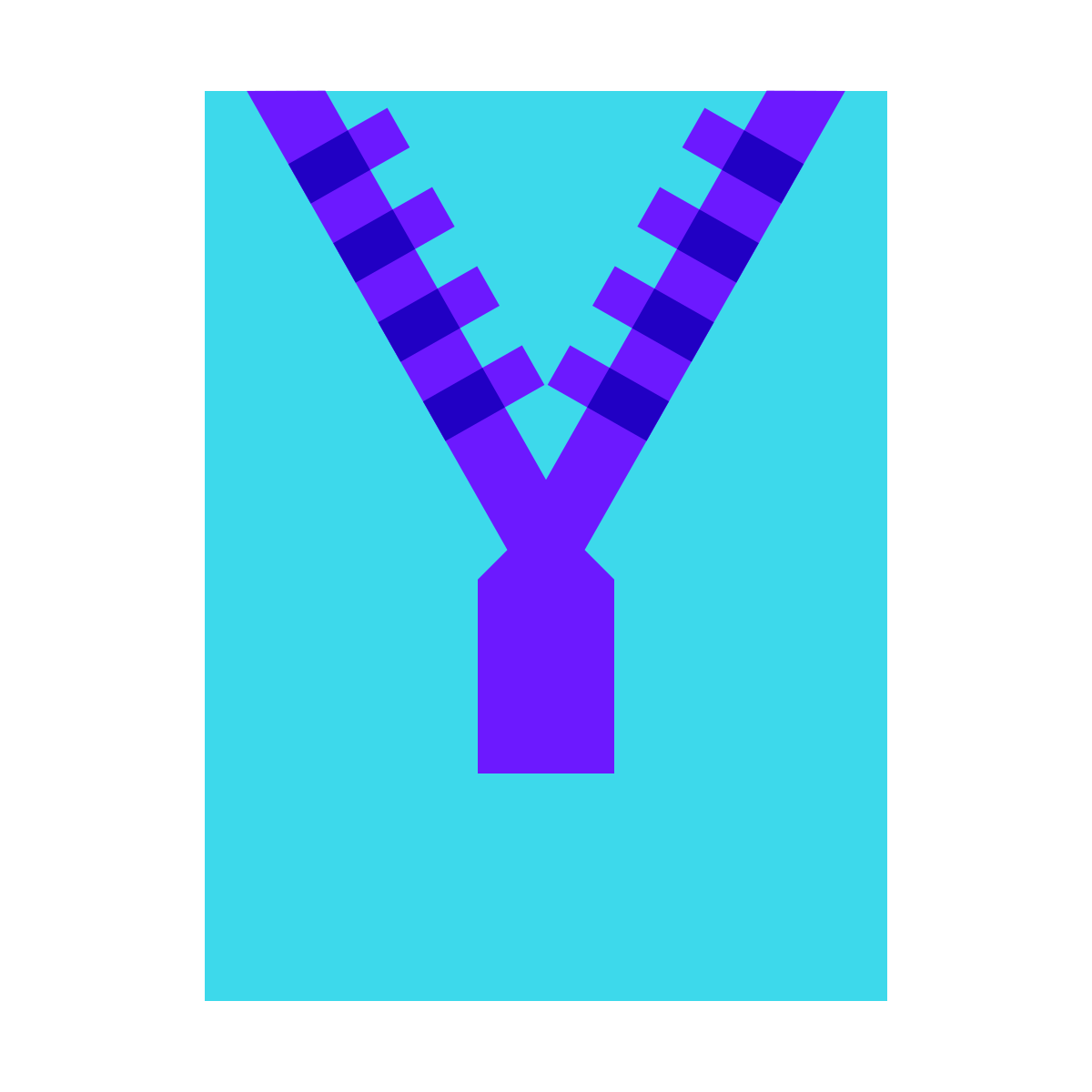 color glass style open archive icon