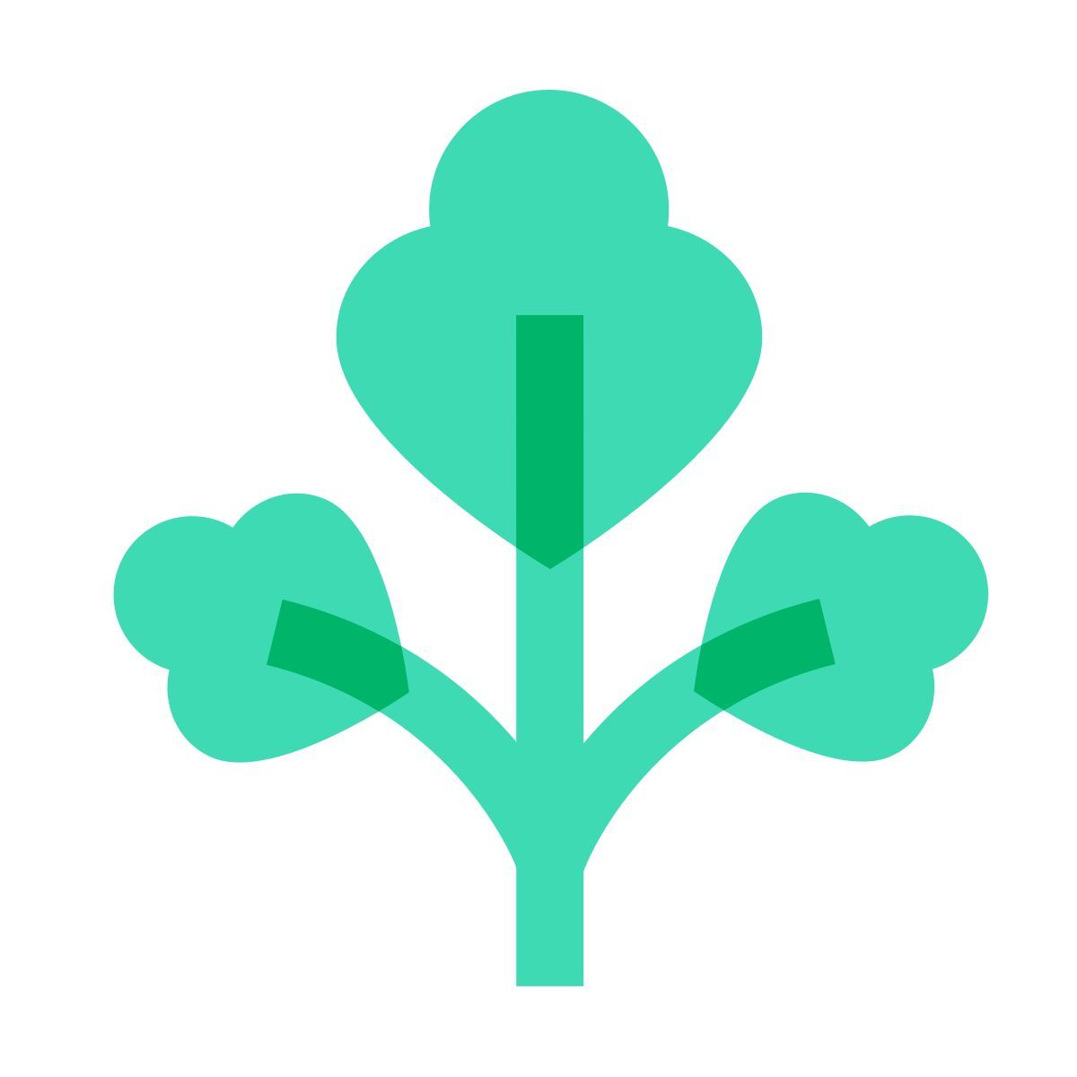 color glass style persil icon