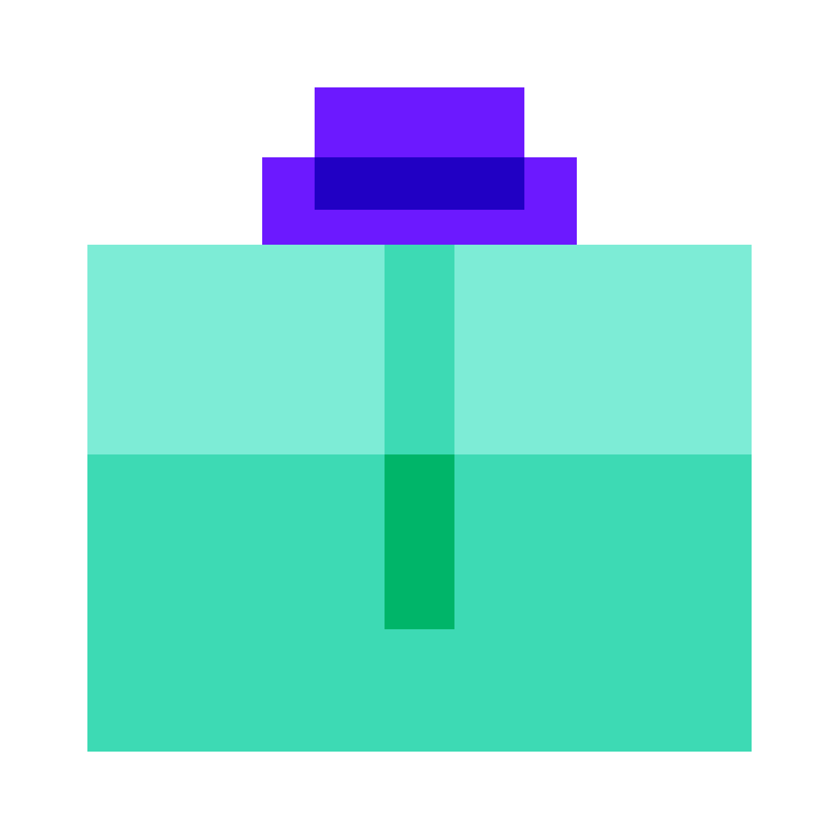 color glass style perfume bottle icon