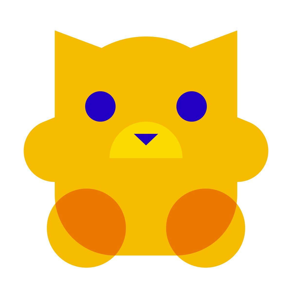 color glass style 长毛绒 icon