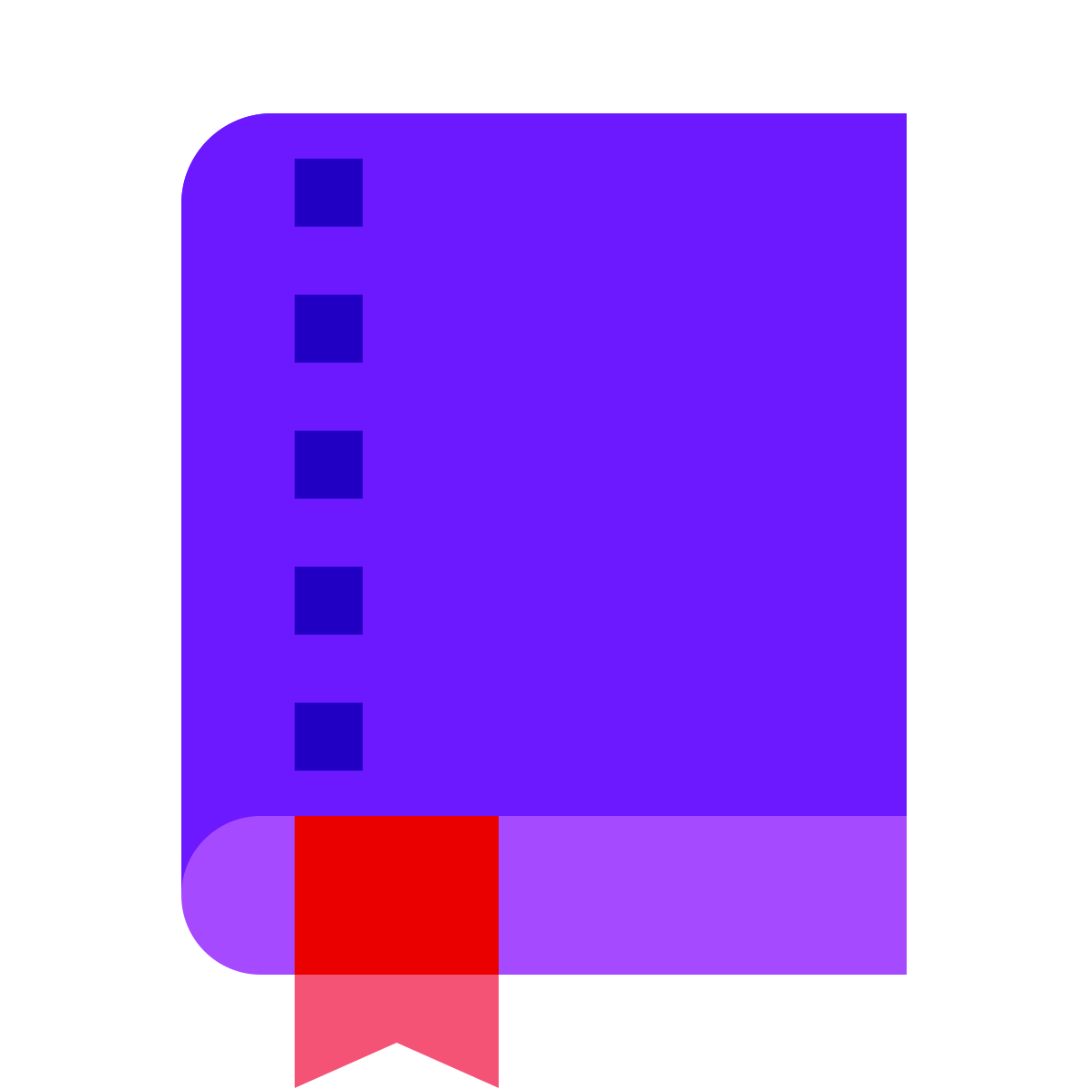 color glass style repository icon