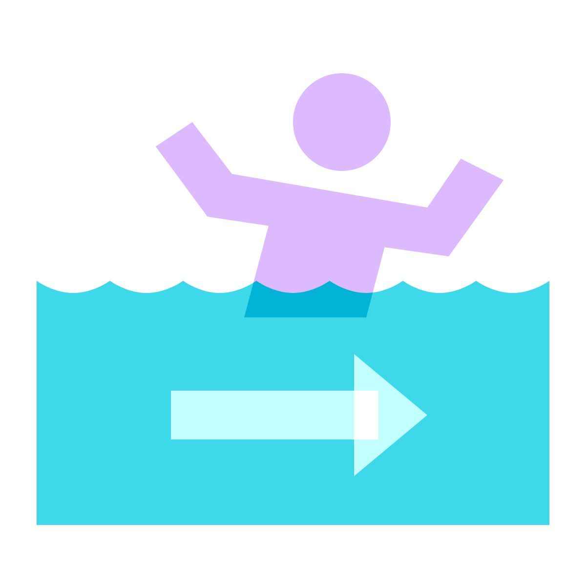 color glass style 이안류 icon