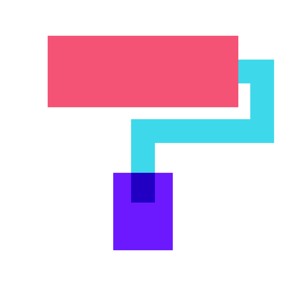 color glass style roller brush icon